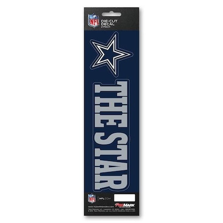 Bookazine Dallas Cowboys Decal Die Cut Slogan Pack 8162029109